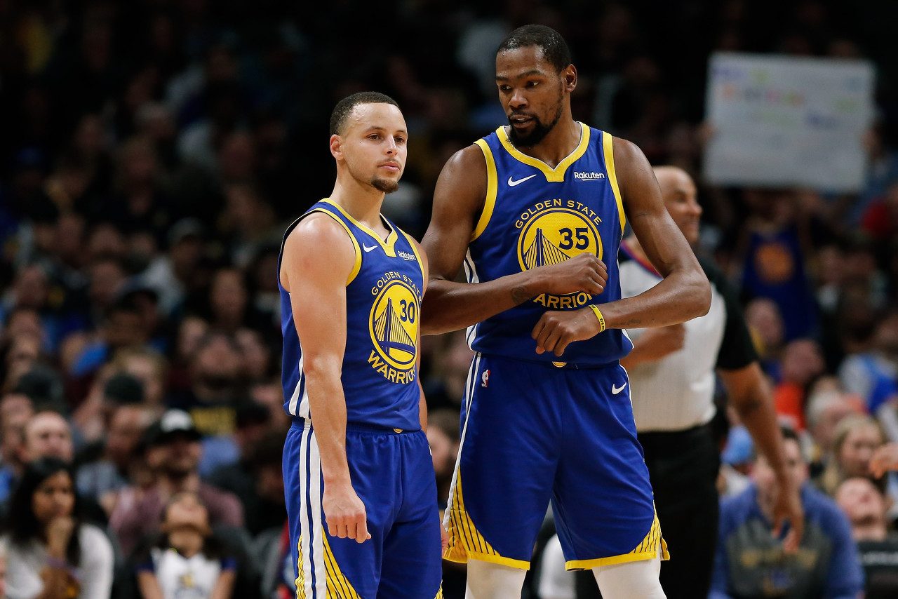你會永遠活在庫里陰影下！KD：在我幻想的NBA世界里我就是GOAT