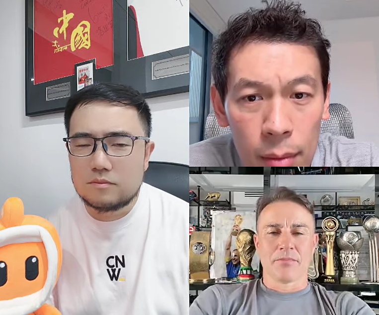卡納瓦羅：我不太了解王鈺棟，中國(guó)球員要去歐洲我有能力一定幫忙