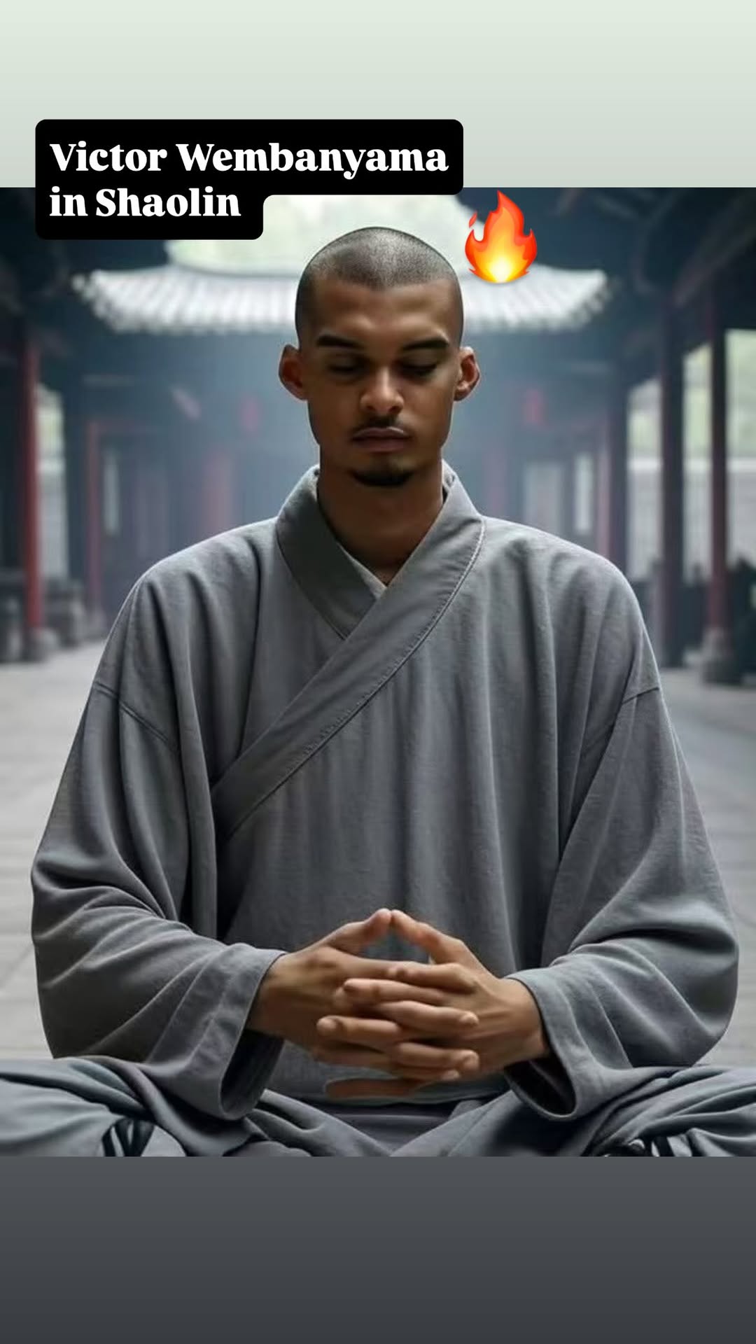 ?????文班在少林寺閉關(guān)修行？吧友們來(lái)給他起個(gè)法號(hào)??