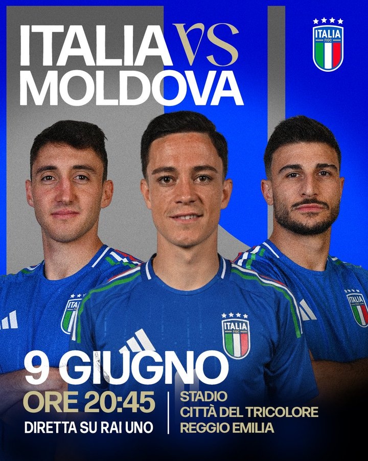 能否觸底反彈？意大利曬海報(bào)，預(yù)熱世預(yù)賽戰(zhàn)摩爾多瓦