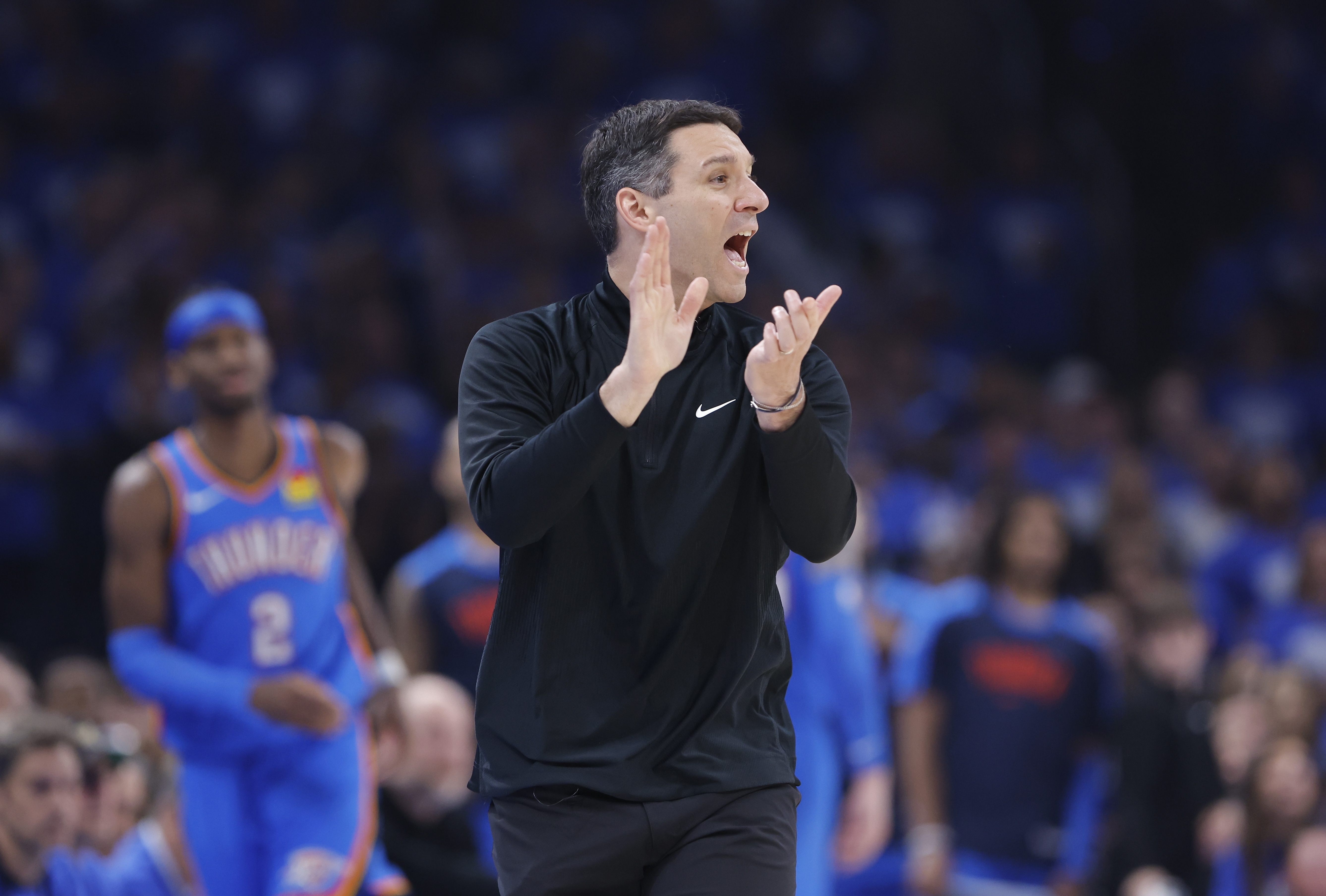 楊毅談雷霆半場(chǎng)領(lǐng)先：籃球是巨人運(yùn)動(dòng) 老弄花里胡哨的五小干什么