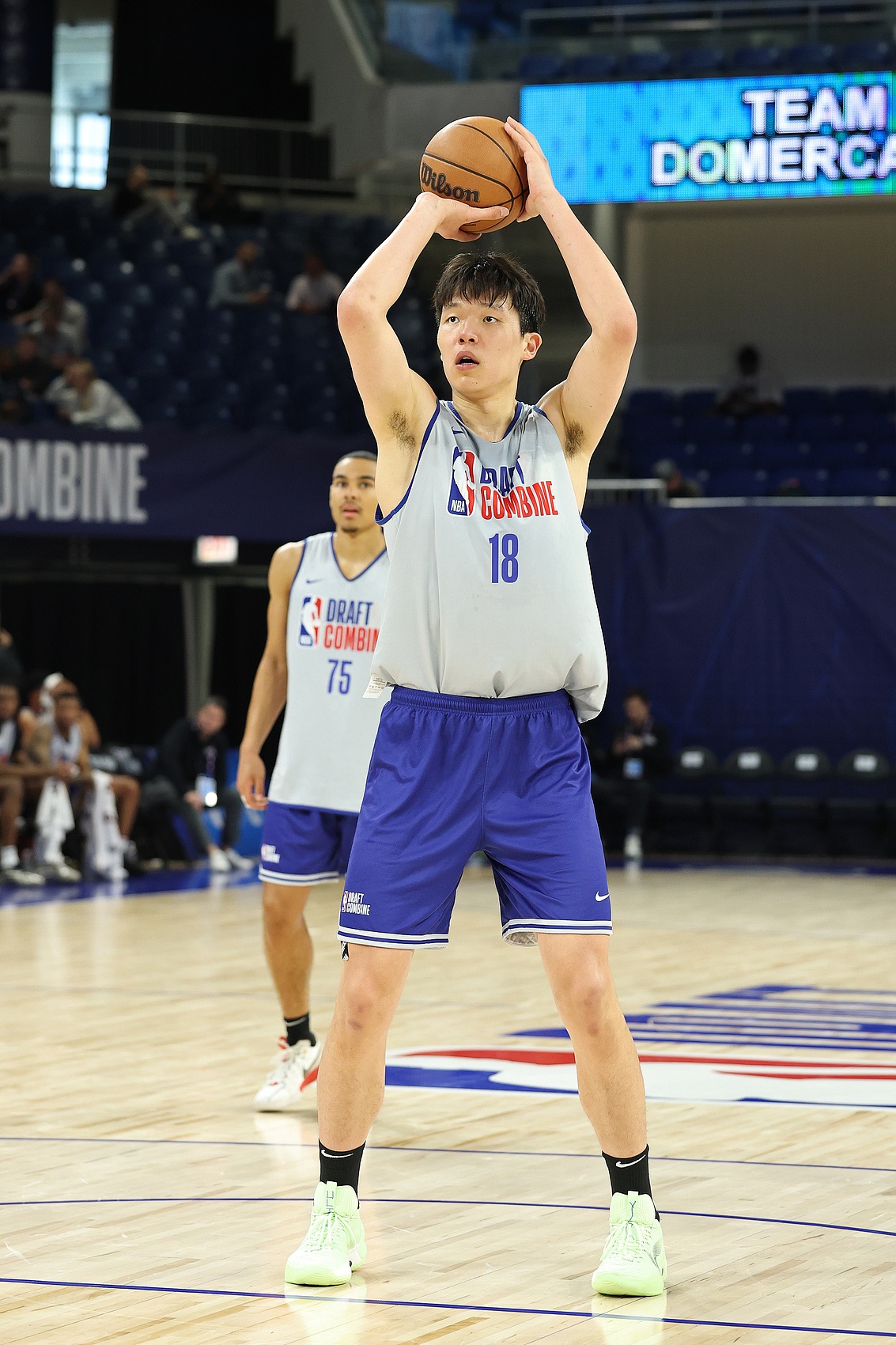 擁有4首輪 王兆豐：據(jù)說楊瀚森在籃網(wǎng)的試訓(xùn)得到了相當(dāng)正面的反饋