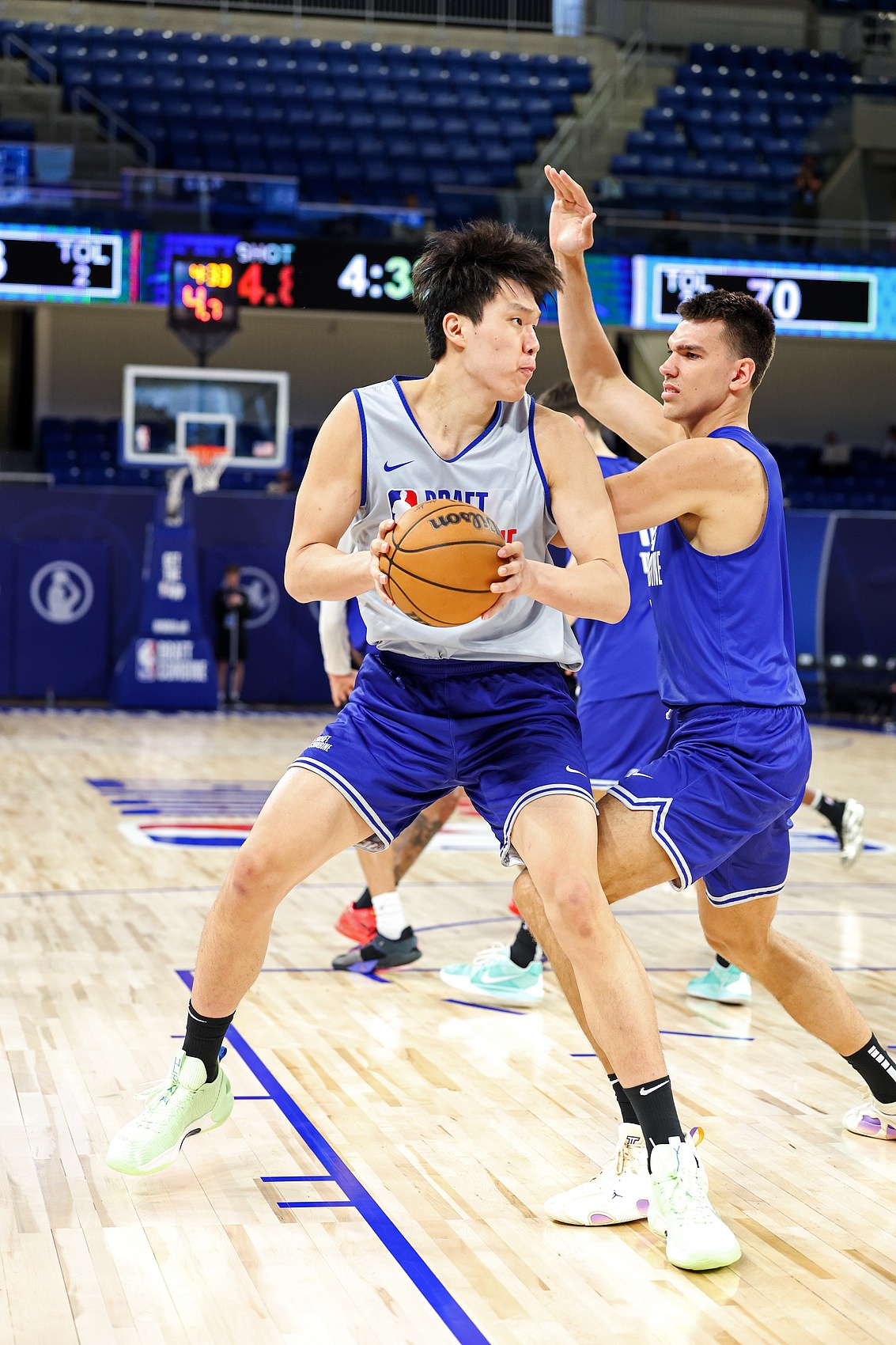 加油呀??宋翔：老鷹將試訓楊瀚森 他們?nèi)敝袖h&擁有13號和22號簽