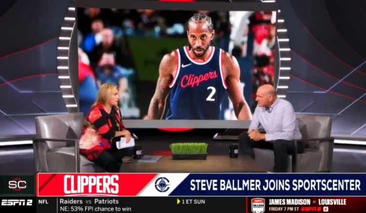 鮑爾默：沒問小卡合同的事 這是他與Aspiration的私事&我不會(huì)打聽