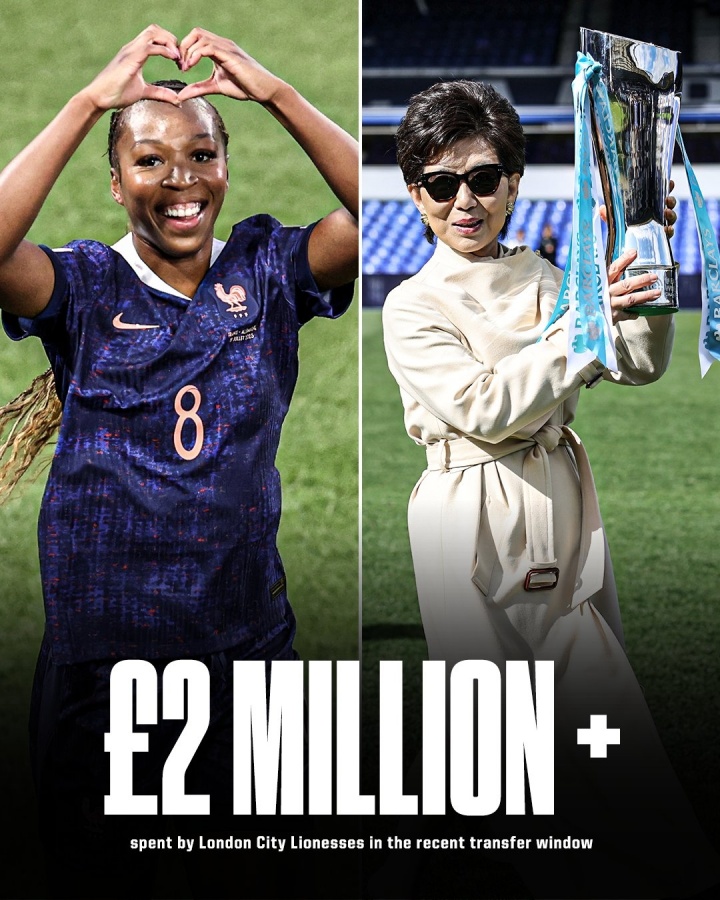 女足第一土豪！英女超升班馬豪擲200萬鎊簽17人，140萬簽歷史標(biāo)王