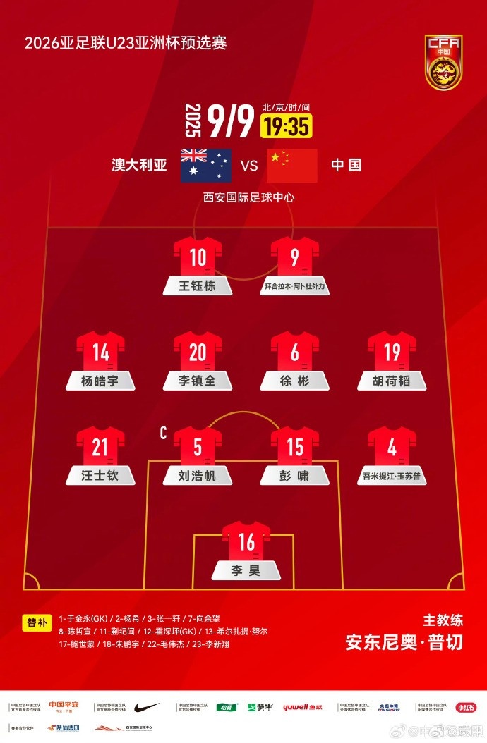 解說員談U22男足：今天應(yīng)是5后衛(wèi)，正常踢肯定不是對手期待奇跡吧