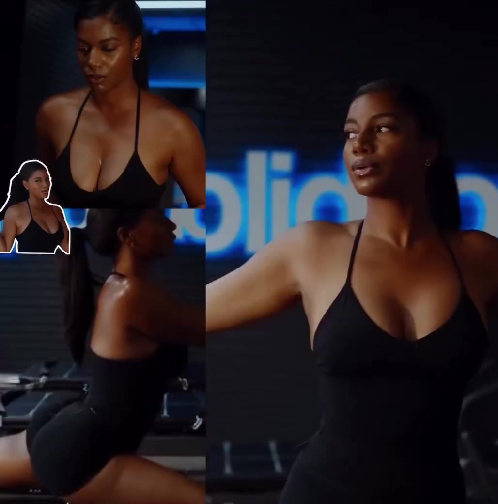 身材相當炸裂！美女NBA場邊記者曬保持傲人身材的鍛煉視頻