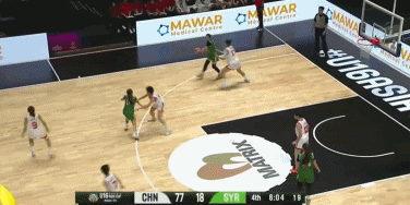 不容易！敘利亞U16女籃下半場被中國隊打出36-0之后終于得分