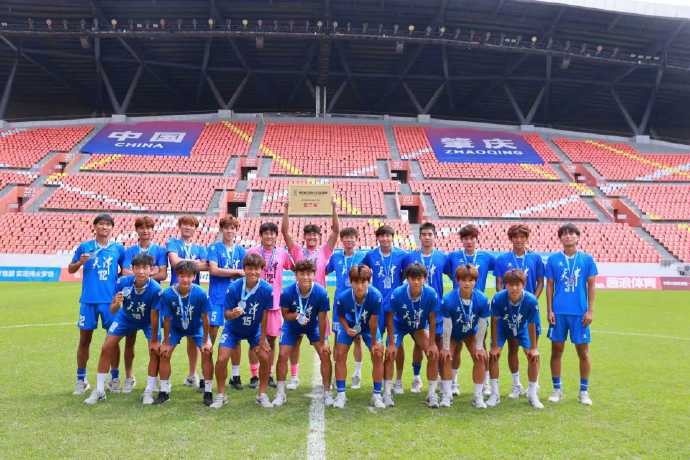 中青賽高中年齡段U17總決賽，津門虎U17斬獲全國季軍！